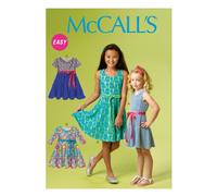The McCall Pattern Company M6915 CHJ Girls Sewing Patterns, Multi-Colour, CHJ (7-8-10-12-14)