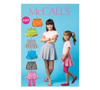 The McCall Pattern Company M6918 CHJ Girls Sewing Patterns, Multi-Colour
