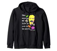The Meaning Of Life Is Just To Be Alive | Alan Watts Zip Hoodie