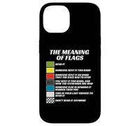 The Meaning of Racing Flags, Just Gonna Send It, Race Flag Case for iPhone 14
