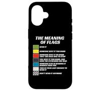 The Meaning of Racing Flags, Just Gonna Send It, Race Flag Case for iPhone 16