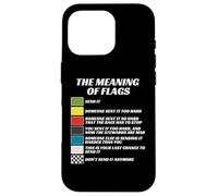 The Meaning of Racing Flags, Just Gonna Send It, Race Flag Case for iPhone 16 Pro