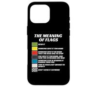 The Meaning of Racing Flags, Just Gonna Send It, Race Flag Case for iPhone 16 Pro Max