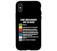 The Meaning of Racing Flags, Just Gonna Send It, Race Flag Case for iPhone X/XS