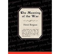 The Meaning of the War