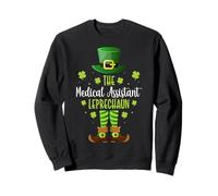 The Medical Assistant Leprechaun - St Patricks Day Sweatshirt