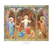 The Medici Society Limited All Things Wise & Wonderful, Margaret Tarrant (315gsm Watercolour Art Board, Image Size: 444mm x 559mm (17.5" x 22"))