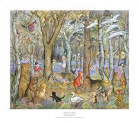 The Medici Society Limited Fairy Tale Wood, Molly Brett (255gsm Art Paper, Image Size: 444mm x 533mm (17.5" x 21"))