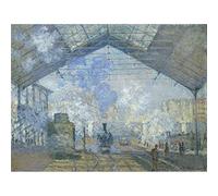 The Medici Society Limited Gare St-Lazare, 1877, Claude Monet