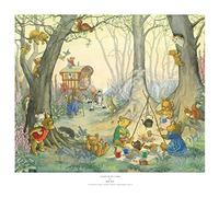 The Medici Society Limited Teddy Bear Camp, Molly Brett (255gsm Art Paper, Image Size: 444mm x 533mm (17.5" x 21"))