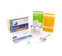 The Mediterranean Cheese Making Kit - Make 5 Easy Vegetarian and Gluten-Free Mascarpone and Mozzarella cheeses and more including Rennet for Cheese Making - Big Cheese Gifts for Men and Women