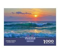 The Mediterranean Sea1000 Piece Jigsaw Puzzles for Adults And Kids Family Game SunsetFun And Challenging Home Decors Great Gift Idea70x50cm/1000pcs