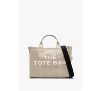 The Medium Beige Canvas Tote Bag - Beige Fabric / One Size