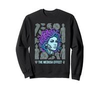 The Medusa Effect Greek Mythology Gorgon Statue Stone Snake Sweatshirt