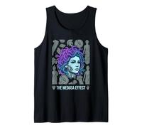 The Medusa Effect Greek Mythology Gorgon Statue Stone Snake Tank Top