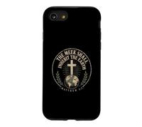 The Meek Shall Inherit The Earth Matthew 5:5 Christian Faith Case for iPhone SE (2020) / 7/8
