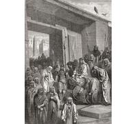The meeting between Psamtik III and Cambyses. Psamtik III aka Psammetichus last Pharaoh of the Twenty-sixth Dynasty of Egypt. King Cambyses II of Persia. Psamtik had ruled Egypt for only six months