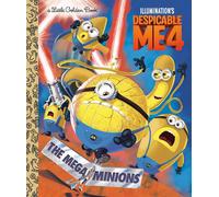 The Mega-Minions (Despicable Me 4) by Golden Books Hardcover Book