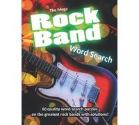 The Mega Rock Band Word Search Puzzle Book