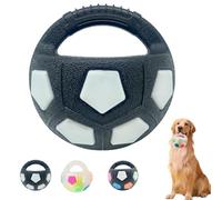 The Mellow Dog Calming Ball Including Tennis Balls, with Handle, Squeaker, Floating Toss and Fetch Toy, for Small Medium Large Dogs. (BlackB)