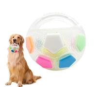 The Mellow Dog Calming Ball, Interactive Toss and Fetch Play, Squeaky Floating Balls, Rubber Interactive, for Water Play, Training, Outoor Games (Style C)