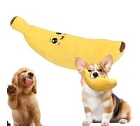 The Mellow Dog Calming Banana Dog Toy-interactive Plush Chew Toy for Dogs Dog Toy Fight Boredom, Reduces Boredom and Loneliness, Keep Dogs Interested Forever And Happier (Small)