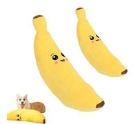 The Mellow Dog Calming Banana Toy, Dog Toy Fight Boredom, Less Lonely, and Happier Machine Washable & Dryer Safe, for Dogs, Keep Dogs Interested Forever (MIX)