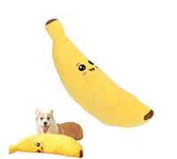 The Mellow Dog Calming Banana Toy, Dog Toy Fight Boredom, Less Lonely, and Happier Machine Washable & Dryer Safe, for Dogs, Keep Dogs Interested Forever (Small)