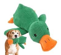The Mellow Duck Dog Toy | Dog Calming Pillow | Calming Pillow Quacking Toy for Dogs | Cute No Stuffing Duck with Soft Squeaker | Dog Stuffed Animals Chew Toy for Indoor Puppy