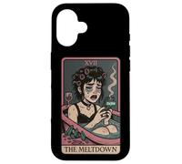 The Meltdown Tarot Crying Bathtub Girl Design Case for iPhone 16