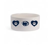 The Memory Company | Licensed NCAA Team Color Ceramic Pet Bowl,Louisiana State University