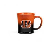 The Memory Company Officially Licensed 15oz Ombre 3D Logo Mug, Cincinnati Bengals
