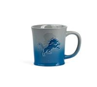 The Memory Company Officially Licensed 15oz Ombre 3D Logo Mug, Detroit Lions