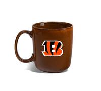 The Memory Company Officially Licensed NFL - Cincinnati Bengals 15oz Artisan Black Rim Mug