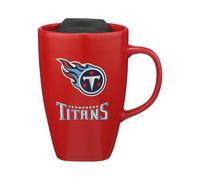 The Memory Company Officially Licensed NFL - Tennessee Titans 15oz Square Mug with Logo