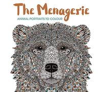 The Menagerie : Animal Portraits to Colour