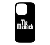 The Mensch Yiddish Jewish Humor Father's Day Husband Case for iPhone 14 Pro