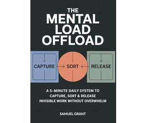 The Mental Load Offload: A 5-Minute Daily Productivity Workbook to Capture, Sort & Release Invisible Work Without Overwhelm