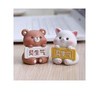 (The mentality is great (the package is more cost -effective)) XXP4 Mo Shengqi Pig Delax And Angry, Do Not Anger The Small Decoration Office Decorative Desktop Emotional Stable Gift