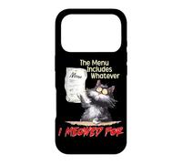 The Menu Includes Whatever I Meowed For Case for iPhone 17 Pro
