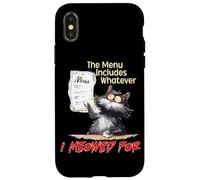 The Menu Includes Whatever I Meowed For Case for iPhone X/XS