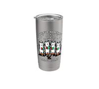 The Meow-Sicals Fur-Nomenal Quartet Cat Choir Tee Stainless Steel Insulated Tumbler