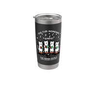 The Meow-Sicals Fur-Nomenal Quartet Cat Choir Tee Stainless Steel Insulated Tumbler