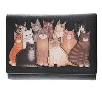 The Meowfia Leather Tri fold Purse - 51 3707