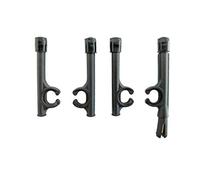 The Mercenary Company 4pc Replacement Posts/Guide Arms Compatible With Peltor Comtac Headsets & Earmuffs (Black)