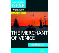 The Merchant of Venice: York Notes for GCSE Workbook - the ideal way to test your knowledge and feel ready for the 2025 and 2026 exams: (York Notes)