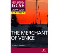 The Merchant of Venice York Notes GCSE English Literature Study Guide - for 2026, 2027 exams
