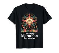 The Merry Marathon BER Months Funny Christmas in September T-Shirt