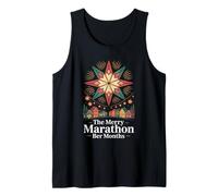 The Merry Marathon BER Months Funny Christmas in September Tank Top