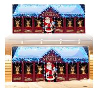 The Merry The Background Party Santa Photography Garage Door Background Party (A, 480x210cm)